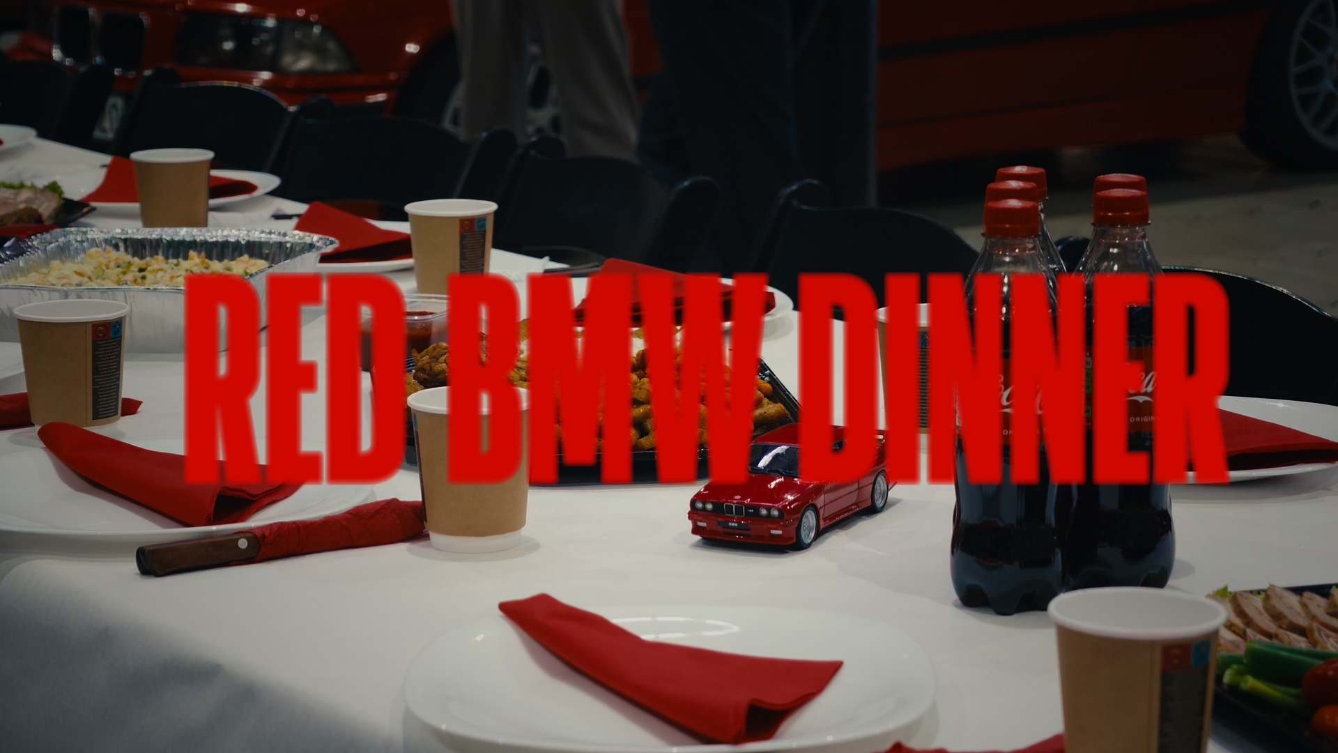 RED BMW DINNER